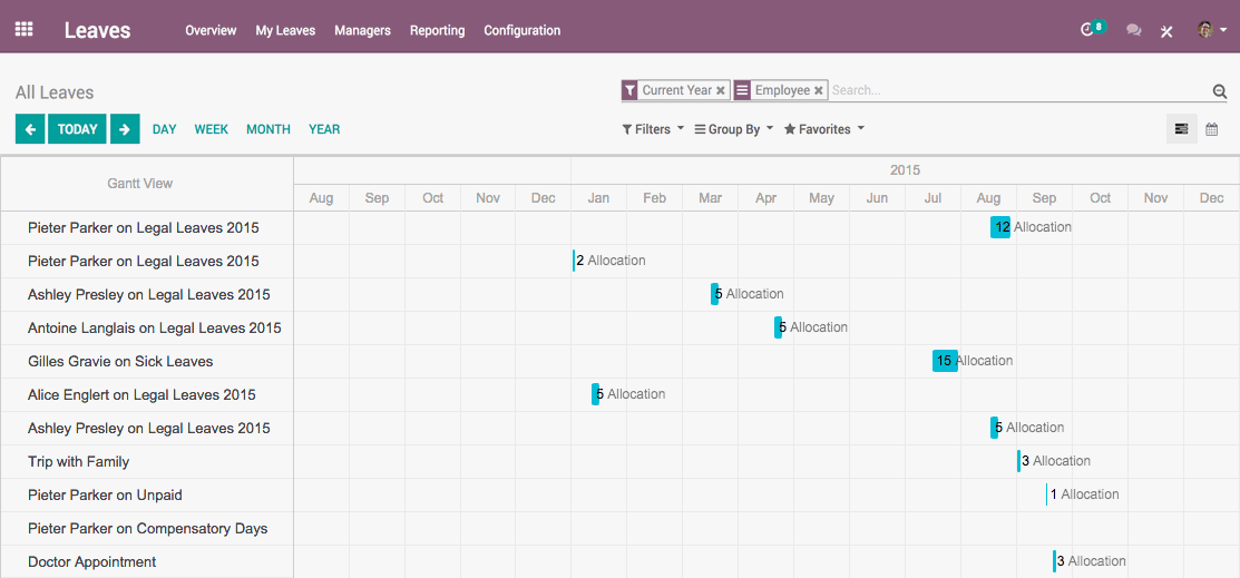 odoo app for workplace management