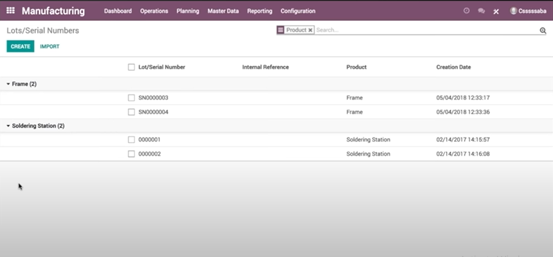 Experts solution with odoo manufacturing